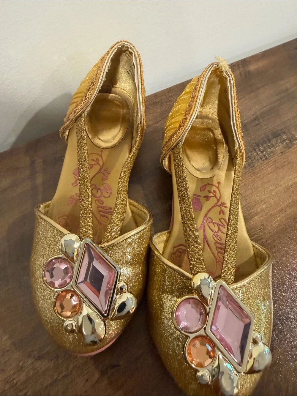 Belle Dress Up Shoes Toddler Size 11/12